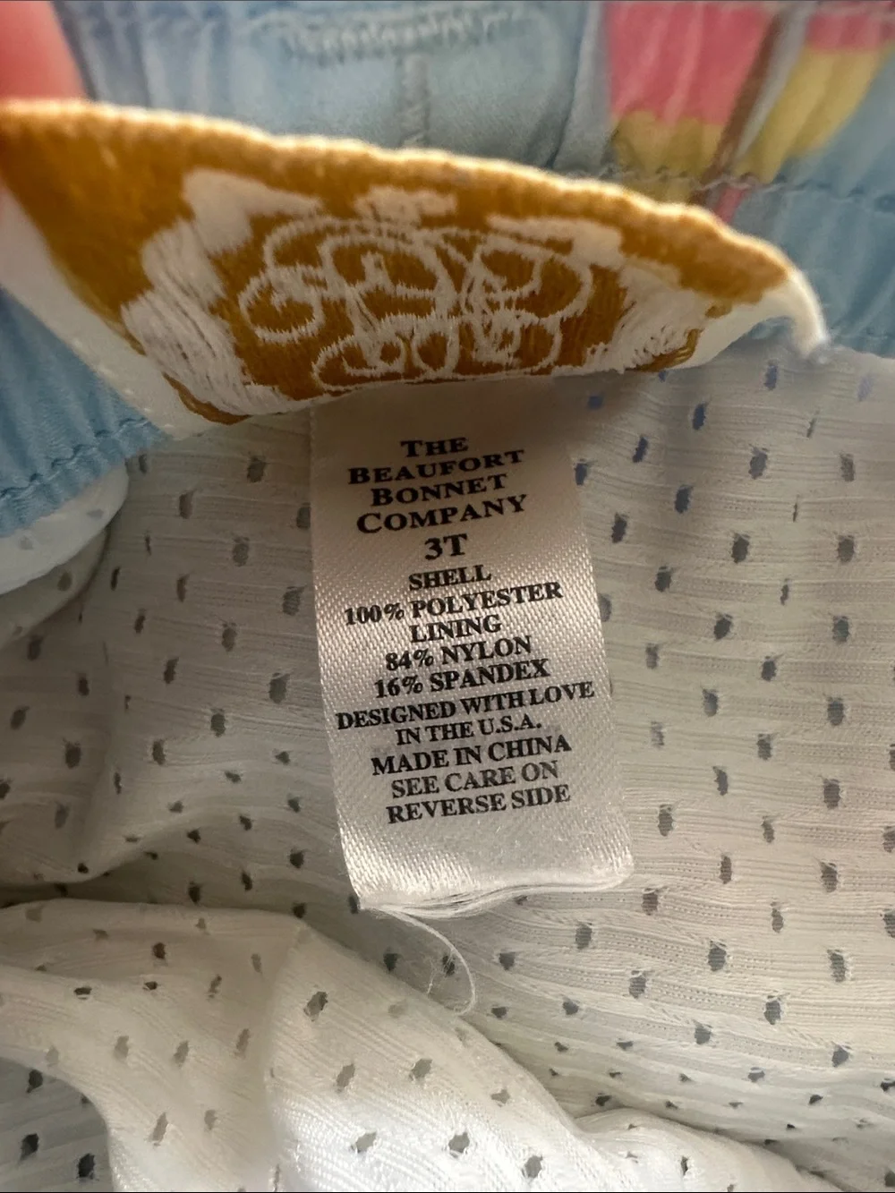 TBBC 3T boys swim trunks three pairs of